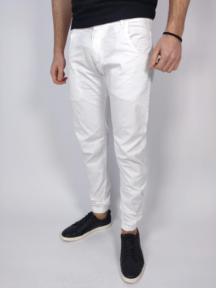 Men's Cargo Pants Damaged Green