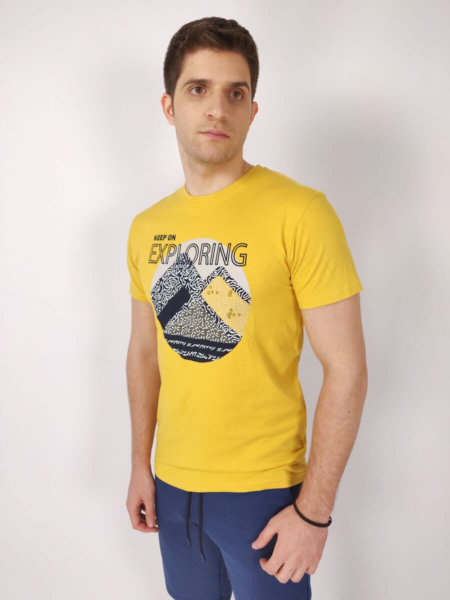 Men's T-Shirts Marcus Yellow