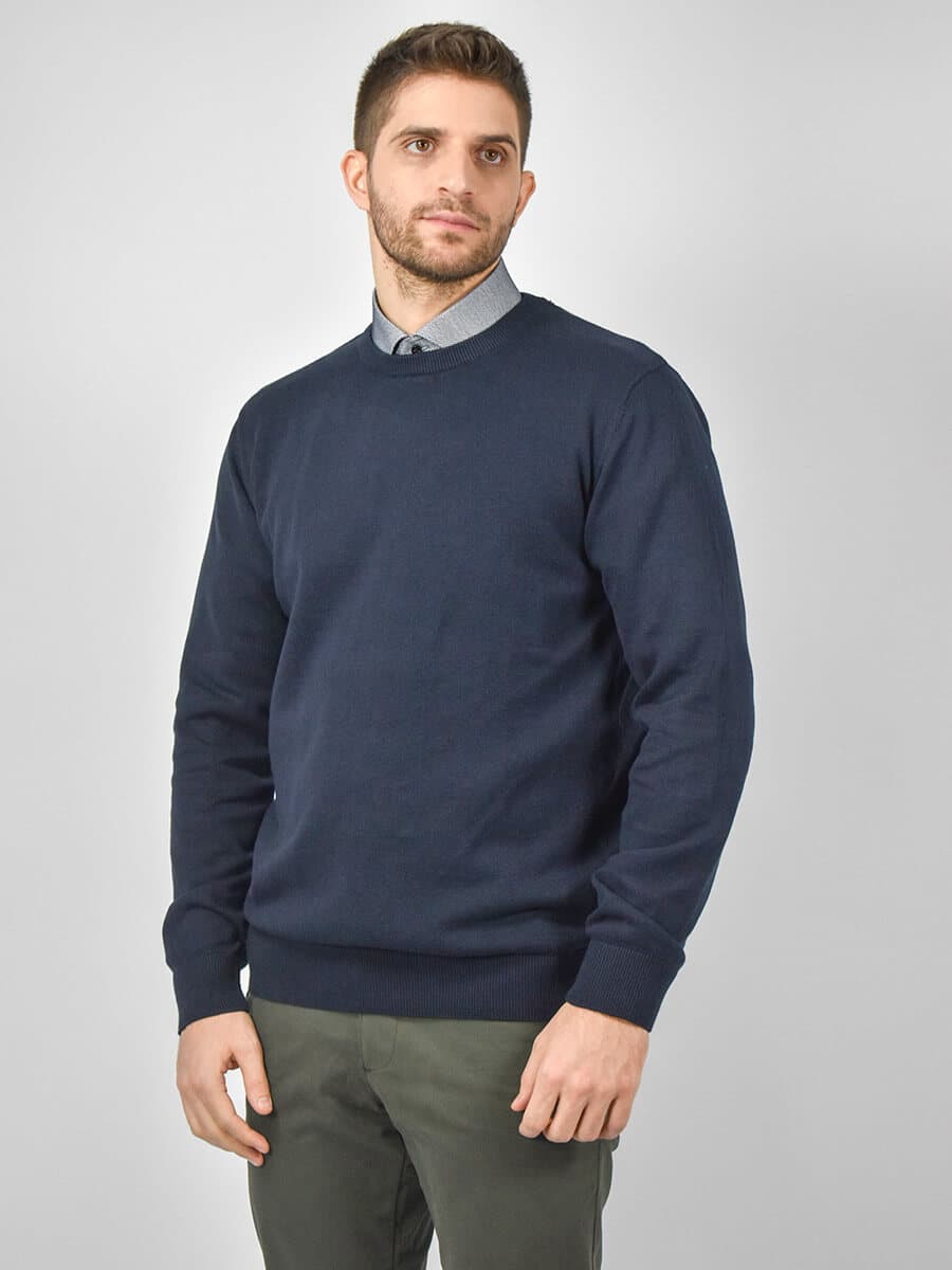 Men's Sweaters Marcus Blue