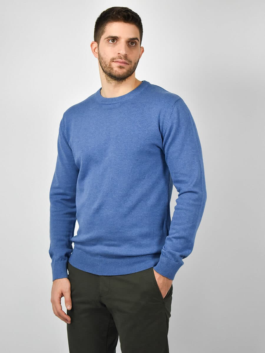Men's Sweaters Marcus Blue