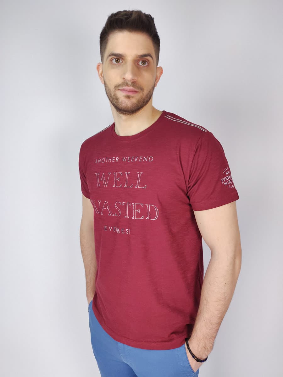 Everbest T-Shirt Με Logo