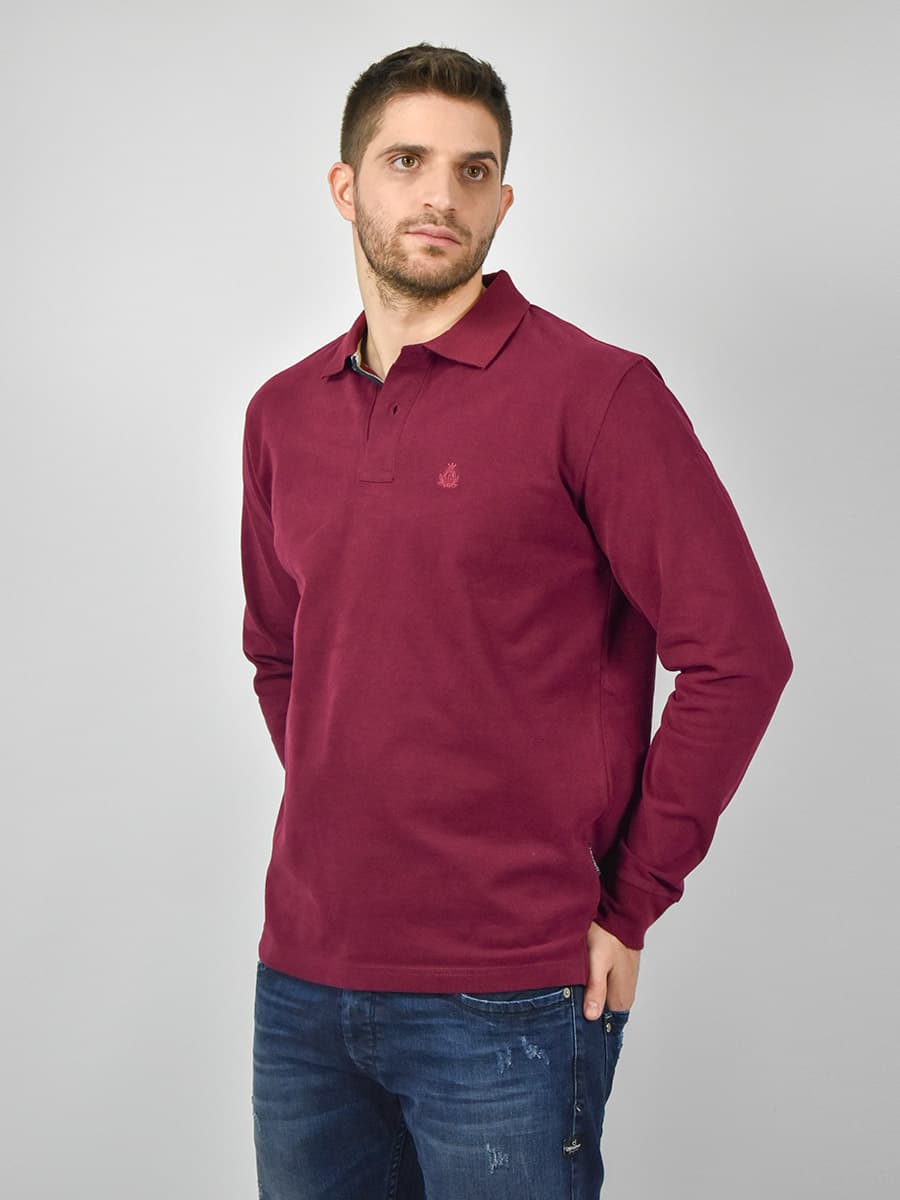 Men's Polo Shirts Visconti Red