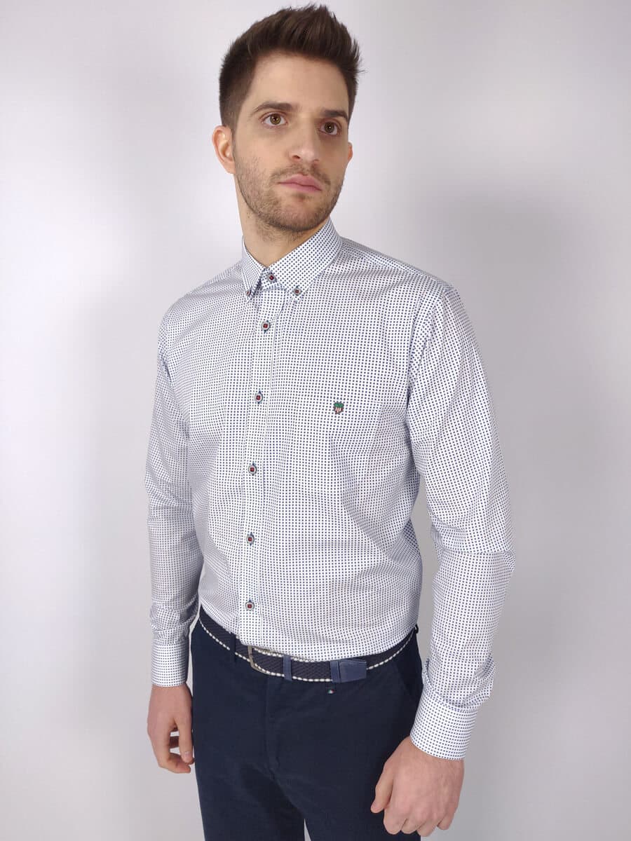 Men's Shirts Visconti White