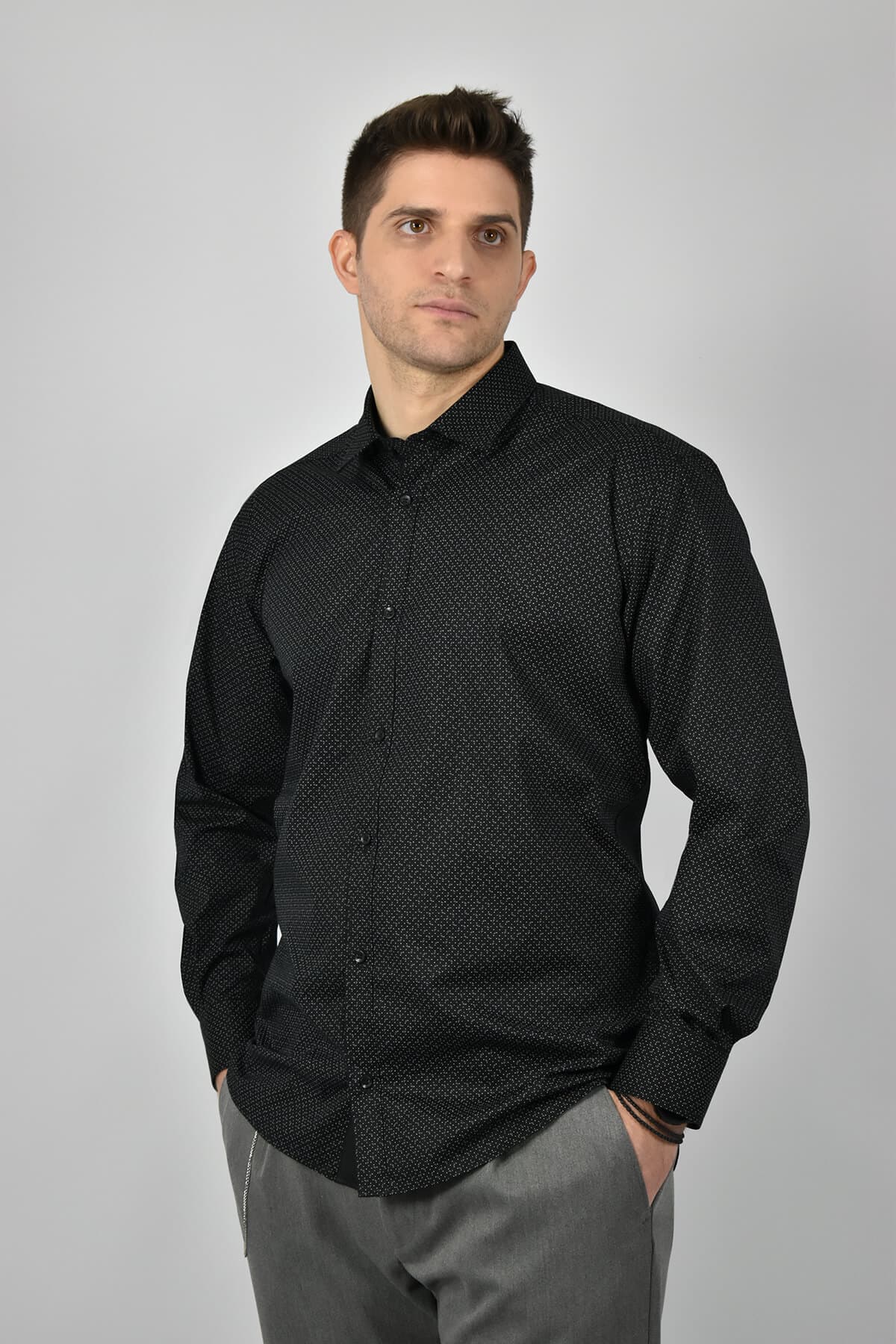 Men's Shirts Rammazzoti Black