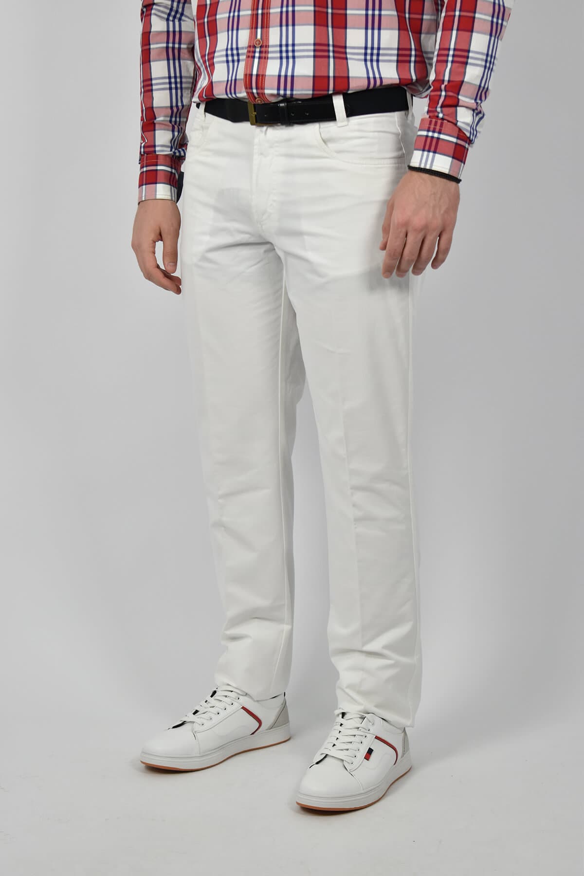 Men's Chino Pants Calamar White