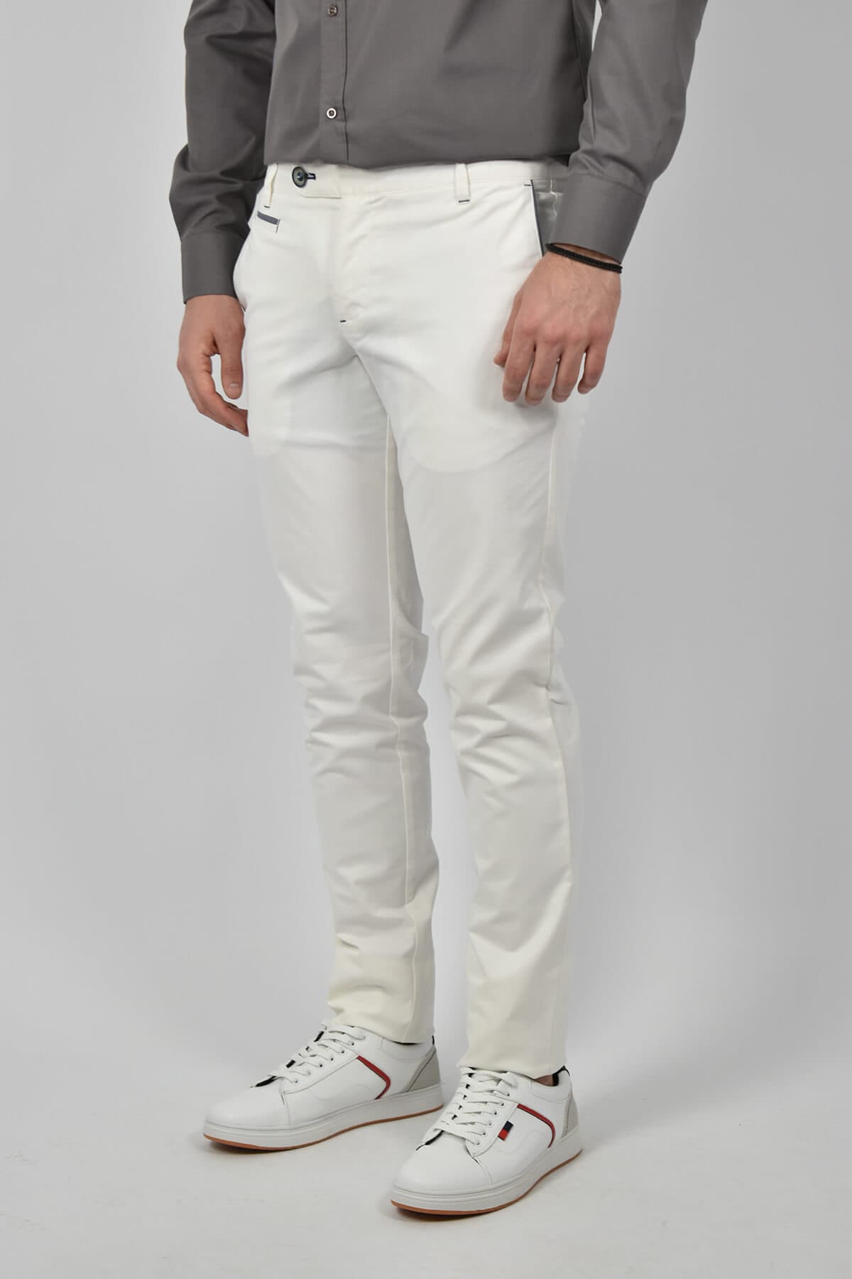 Men's Chino Pants Gio.S White