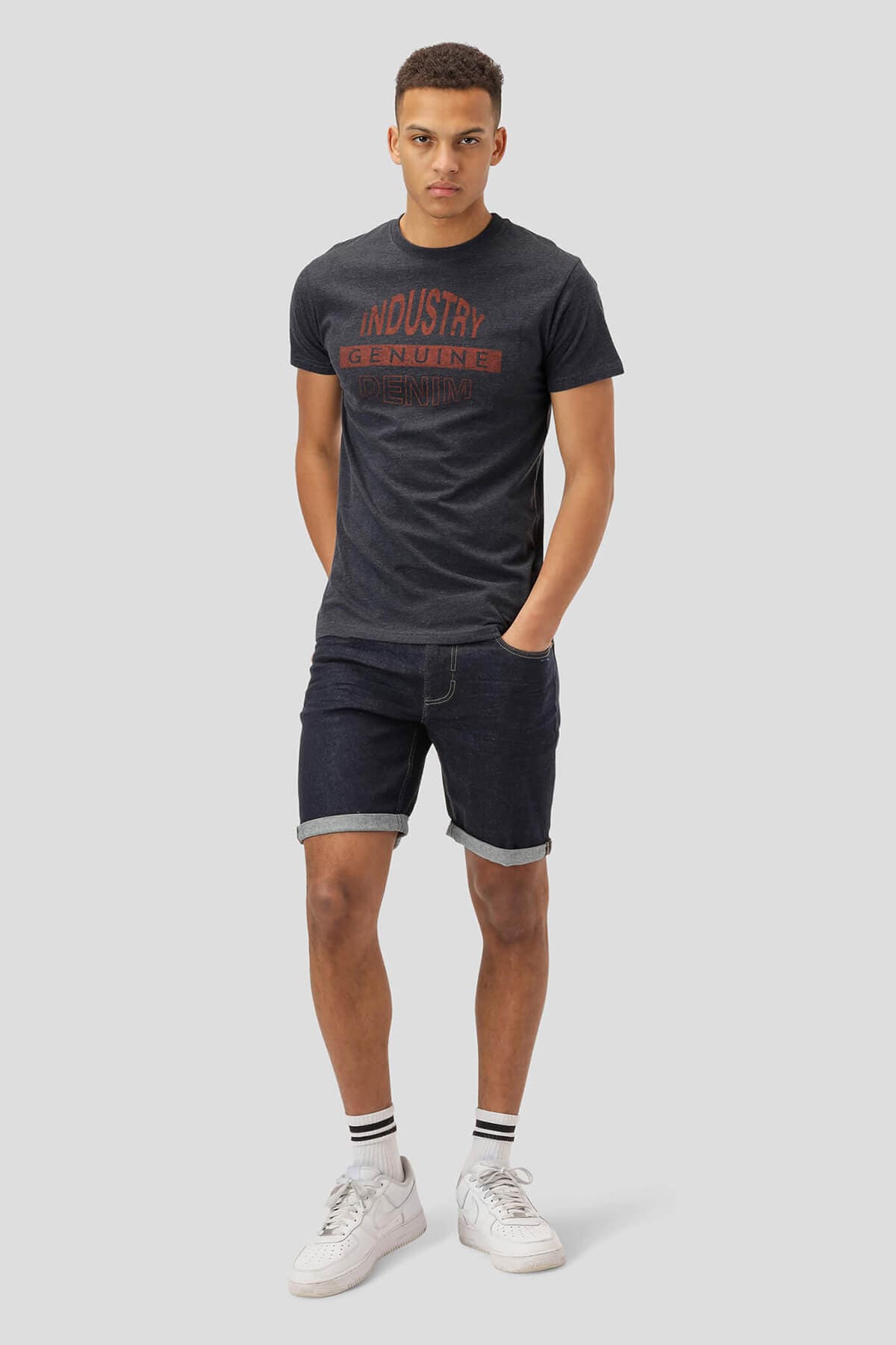 Marcus Σορτς Τζιν Lesli 2130 - Σκούρο‌‌ μπλε