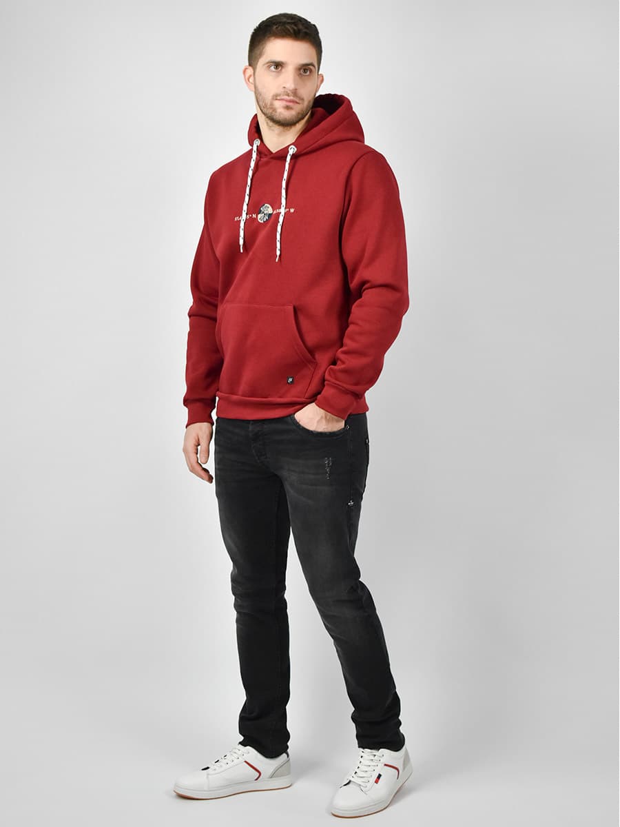 Everbest Μπλούζα Φούτερ Με Κέντημα