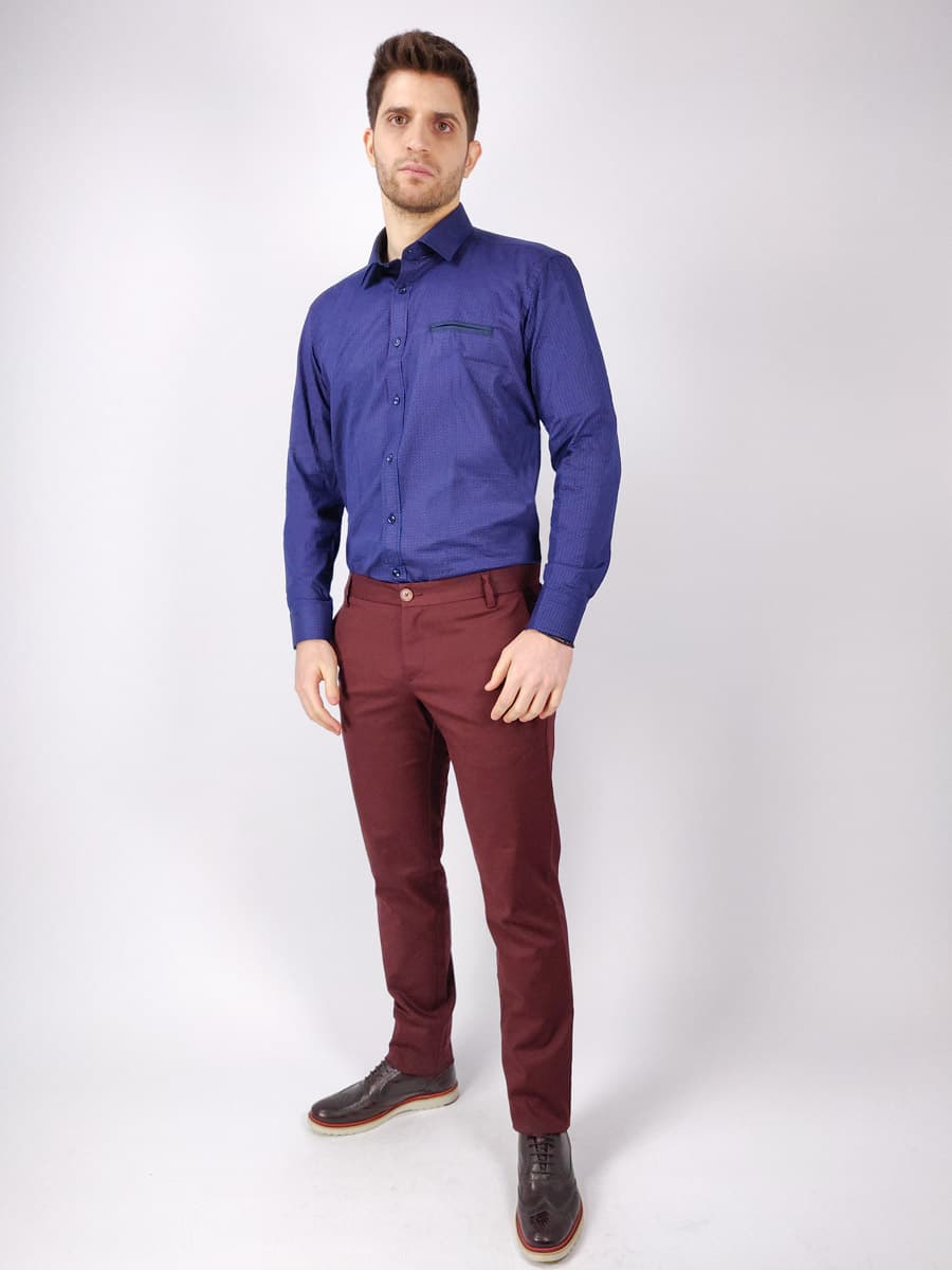 Men's Chino Pants Gio.S Red