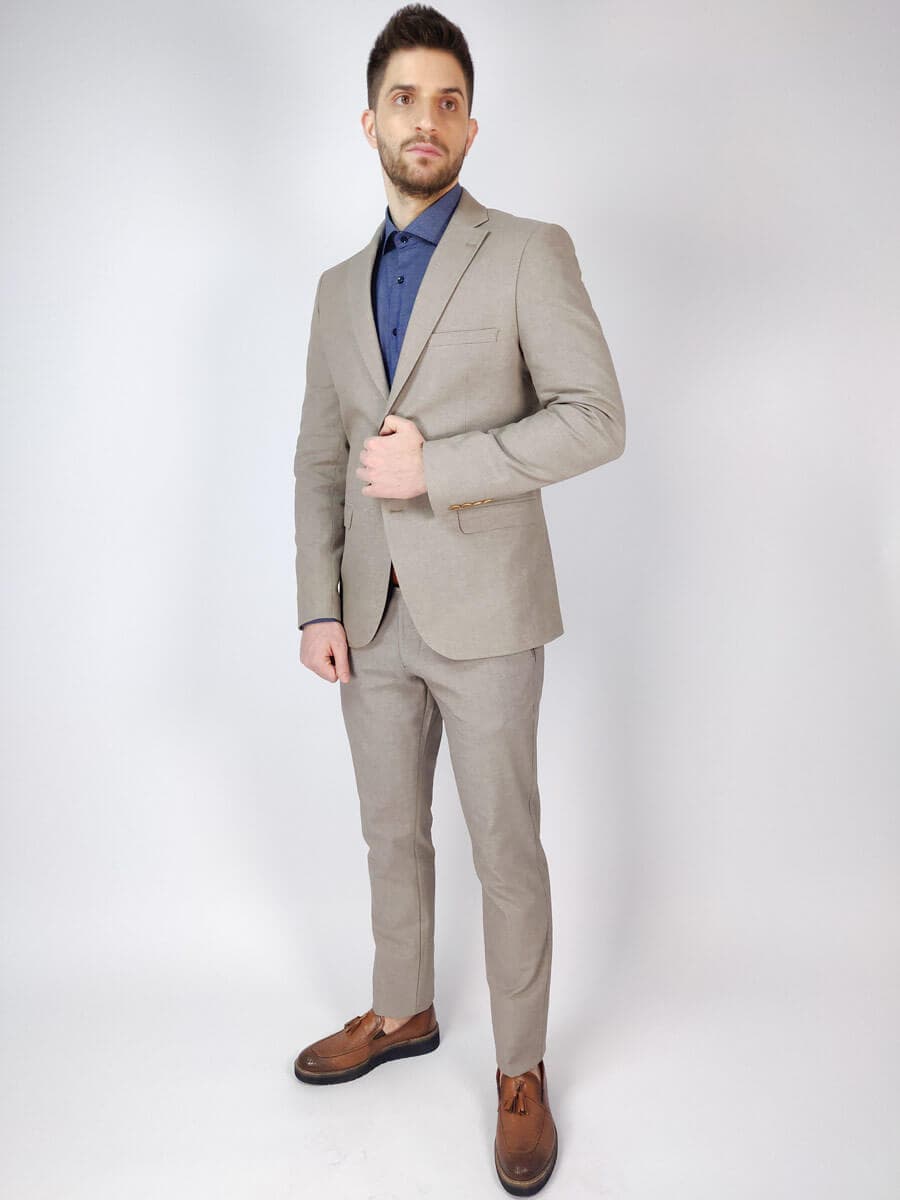 Men's Chino Pants Gio.S Beige