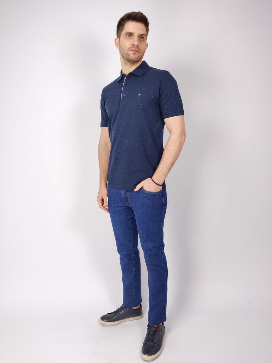 LCDN Τζιν - Σκούρο‌‌ μπλε - APOLO CONFORT LIVER 114B