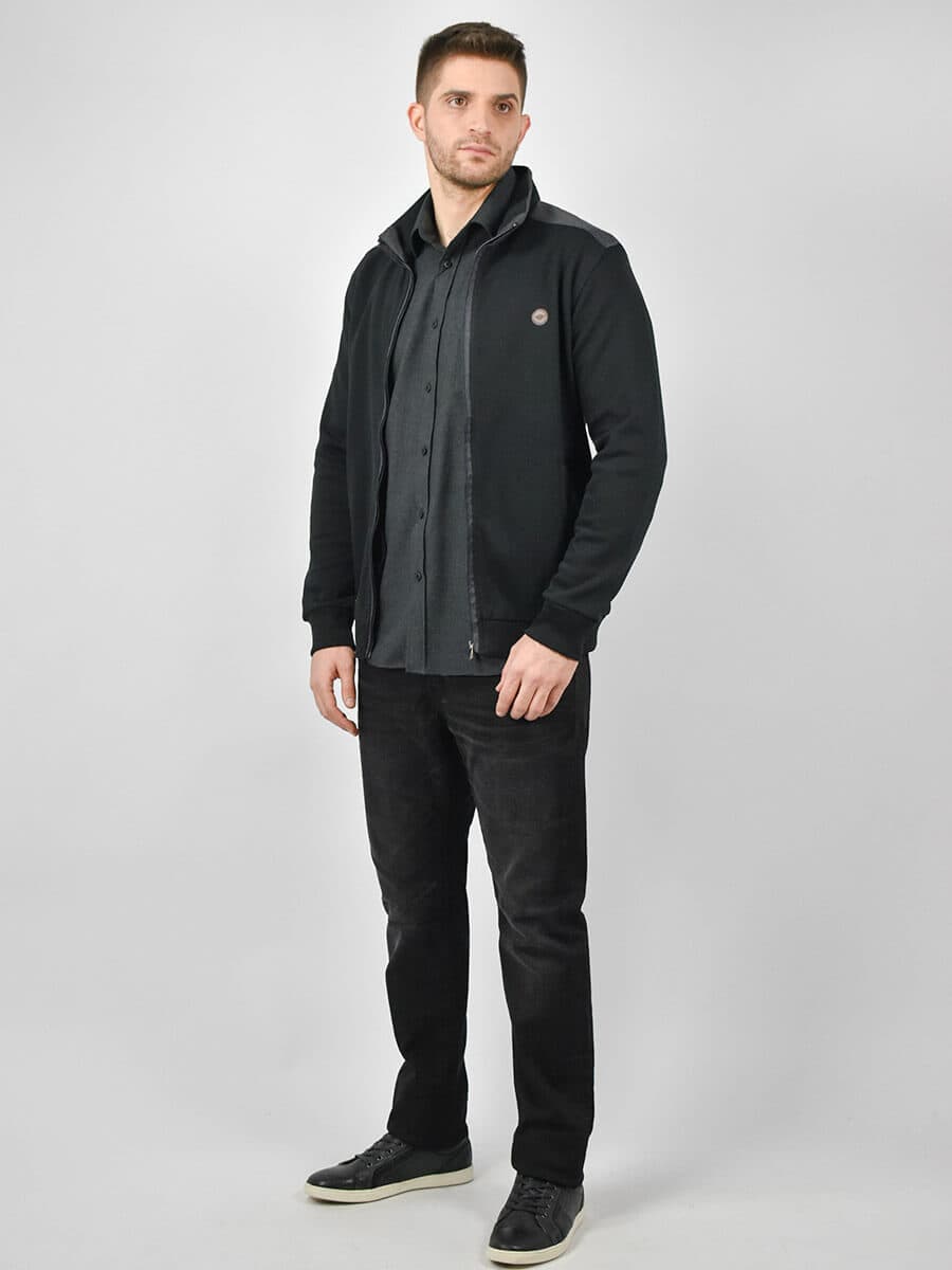 Leonardo Uomo Πουκάμισο Φανέλα