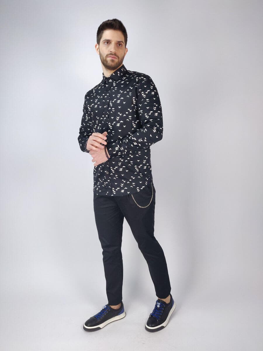 Men's Chino Pants Macan Black