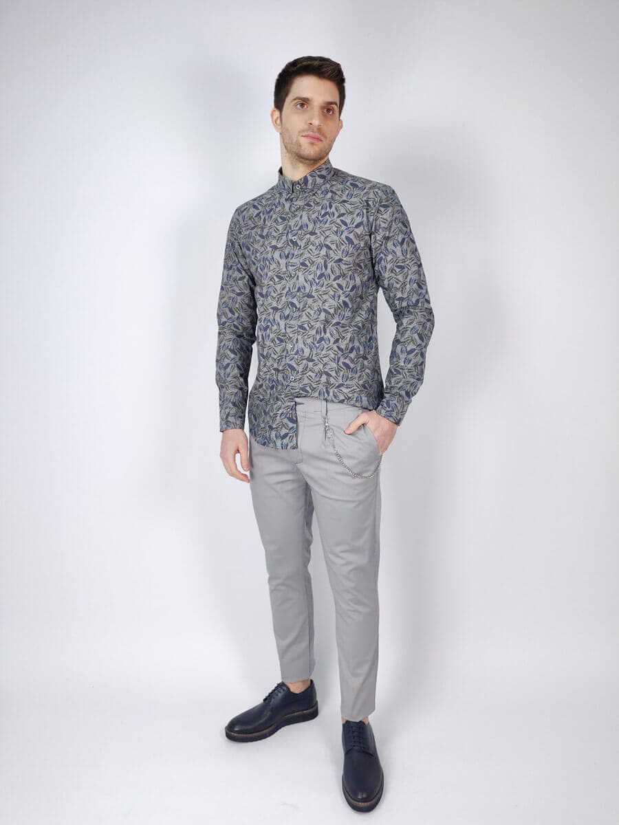 Men's Chino Pants Macan Gray