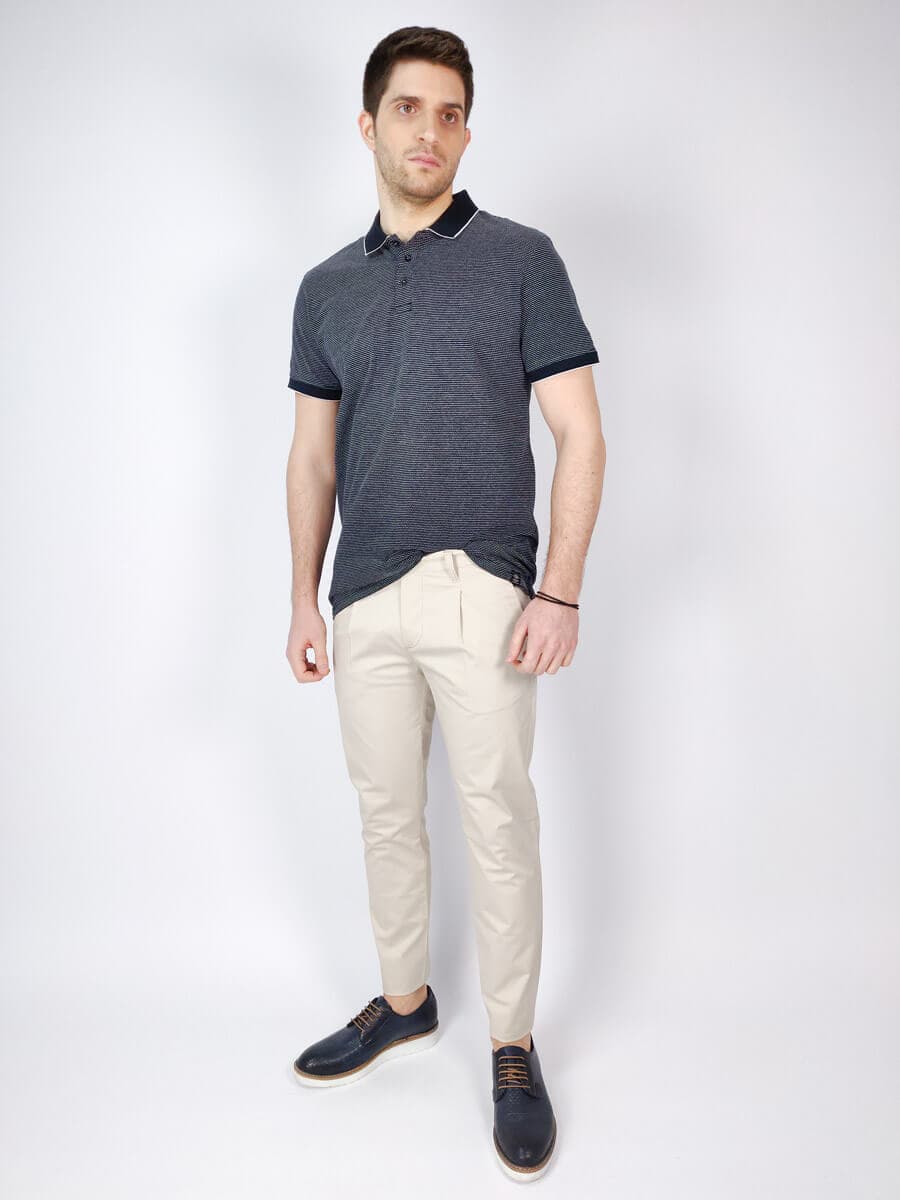 Men's Chino Pants Macan Beige