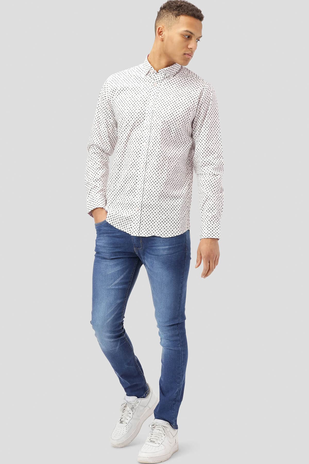 Marcus Πουκάμισο Με Λουλούδια Lomber LS