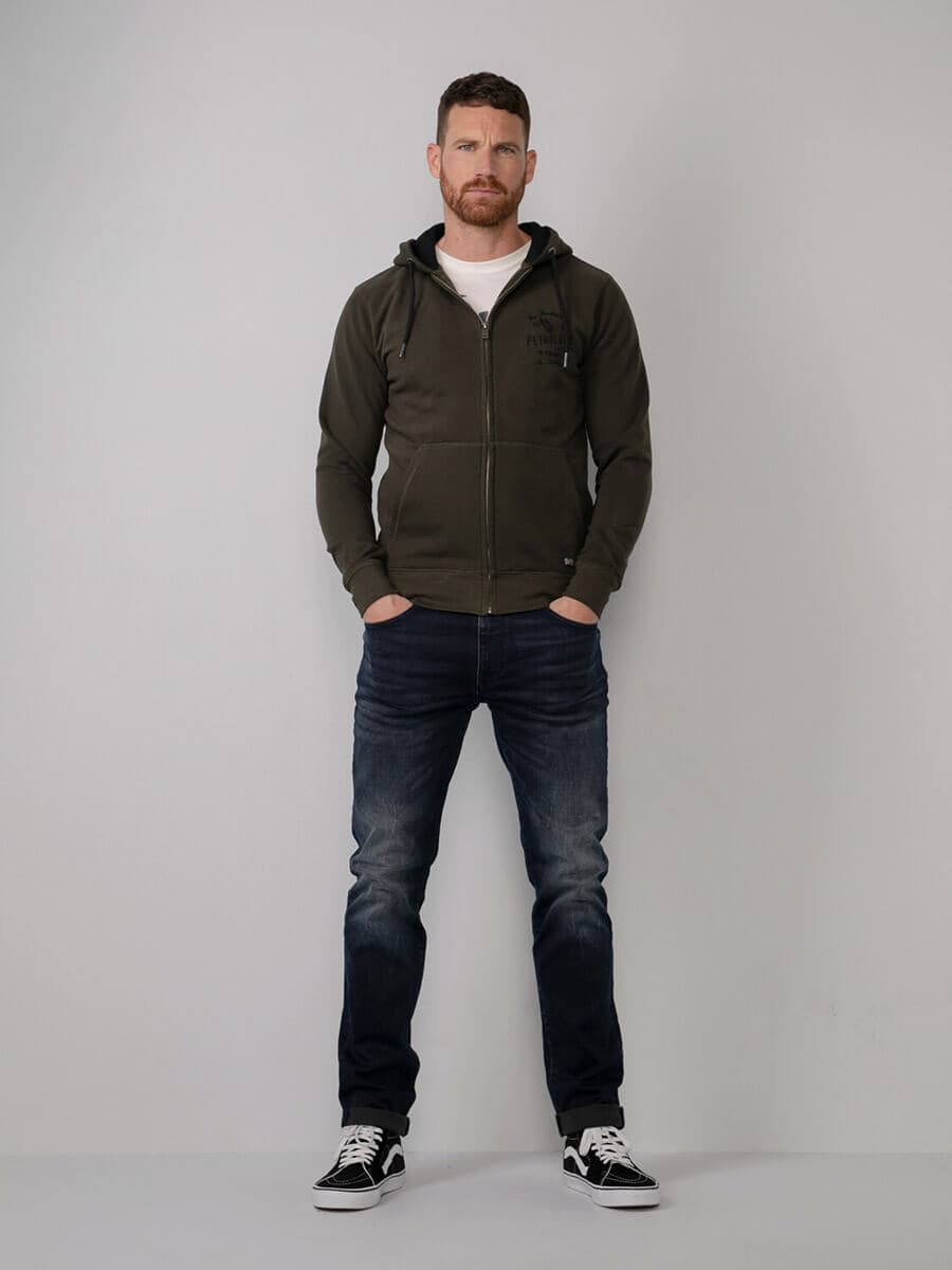 Petrol Industries Ζακέτα Με Κουκούλα