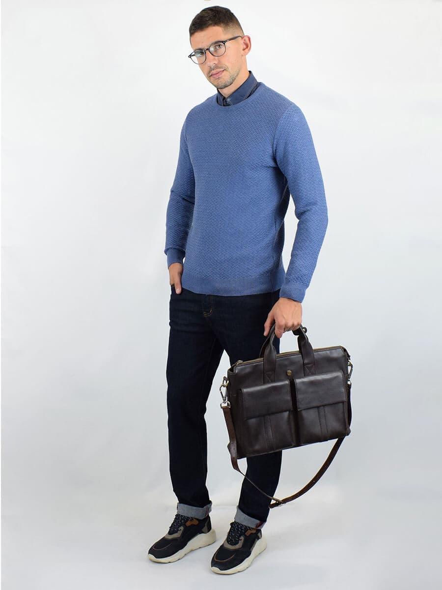 Side Effect Πουλόβερ Με Ανάγλυφο Σχέδιο