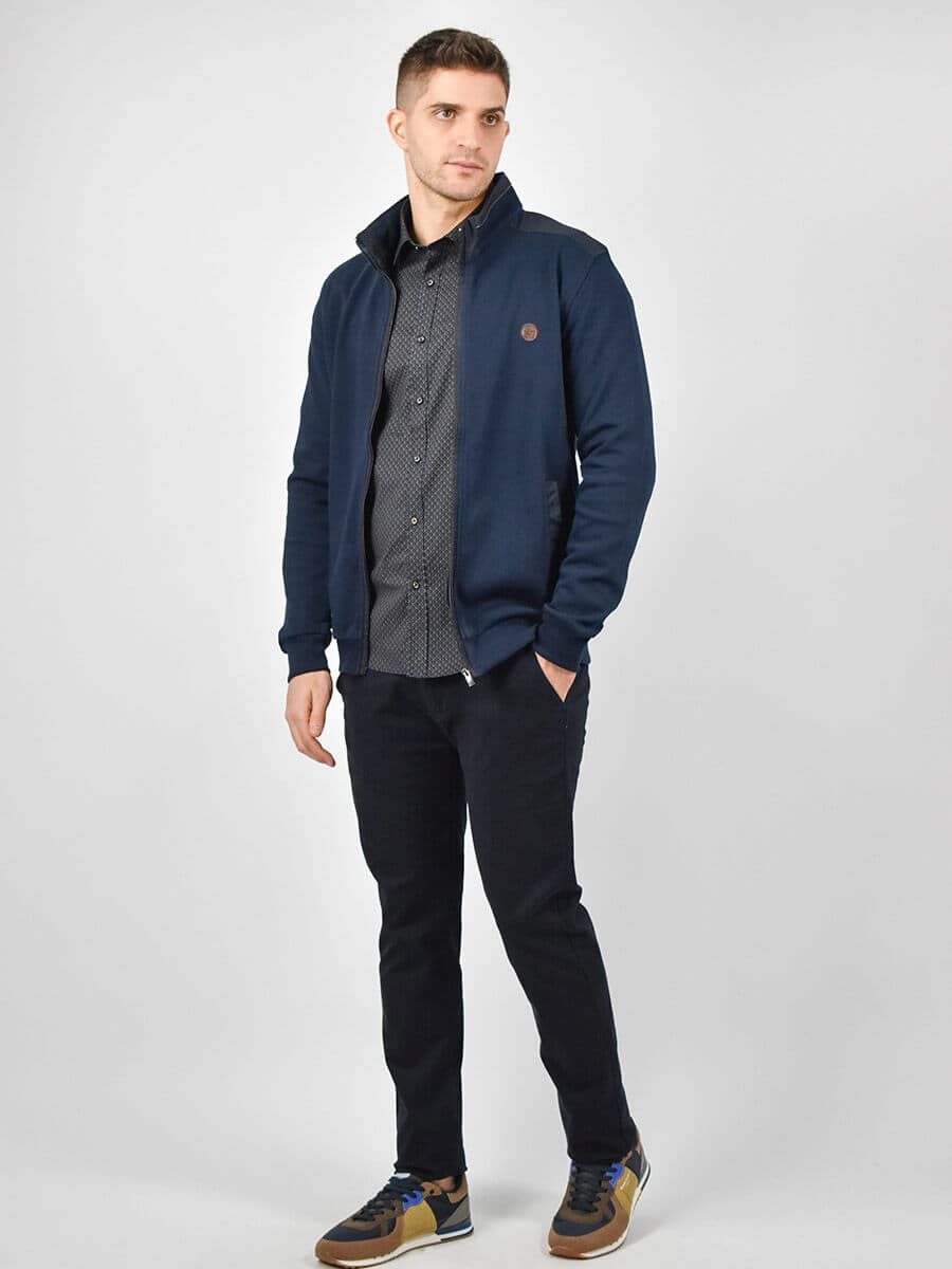 Men's Chino Pants Urbane Fashion Blue