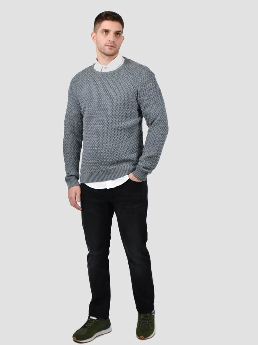 Marcus Πουλόβερ Με ανάγλυφο Σχέδιο