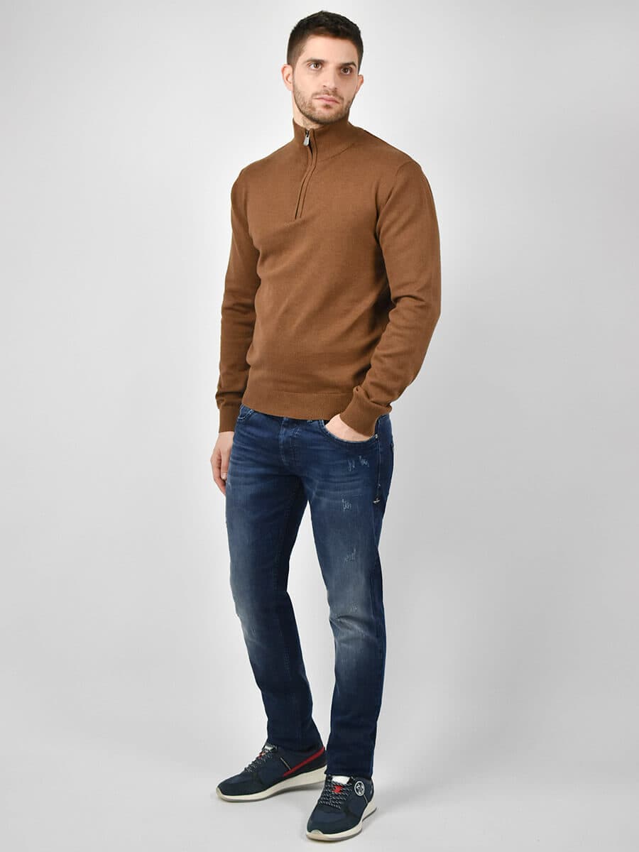 Marcus Πουλόβερ Με Φερμουάρ