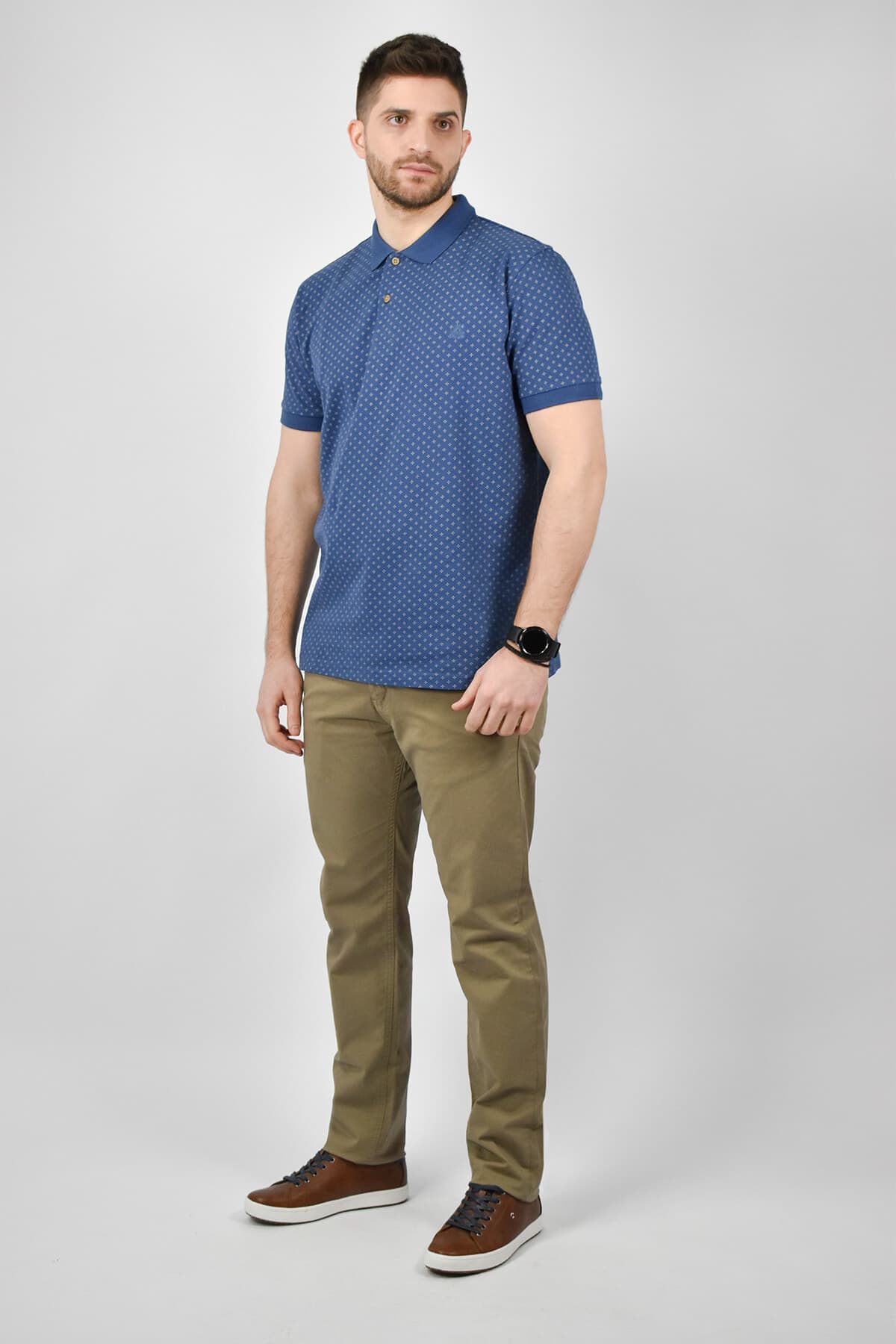 Visconti Μπλούζα Πόλο Με Μικροσχέδιο