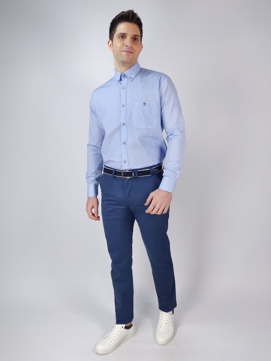 Men's Chino Pants Visconti Blue