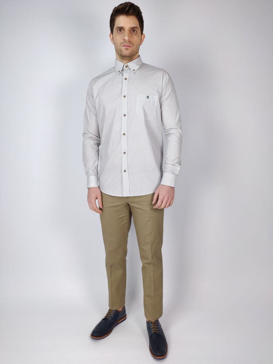 Visconti Πουκάμισο Με Μικροσχέδιο