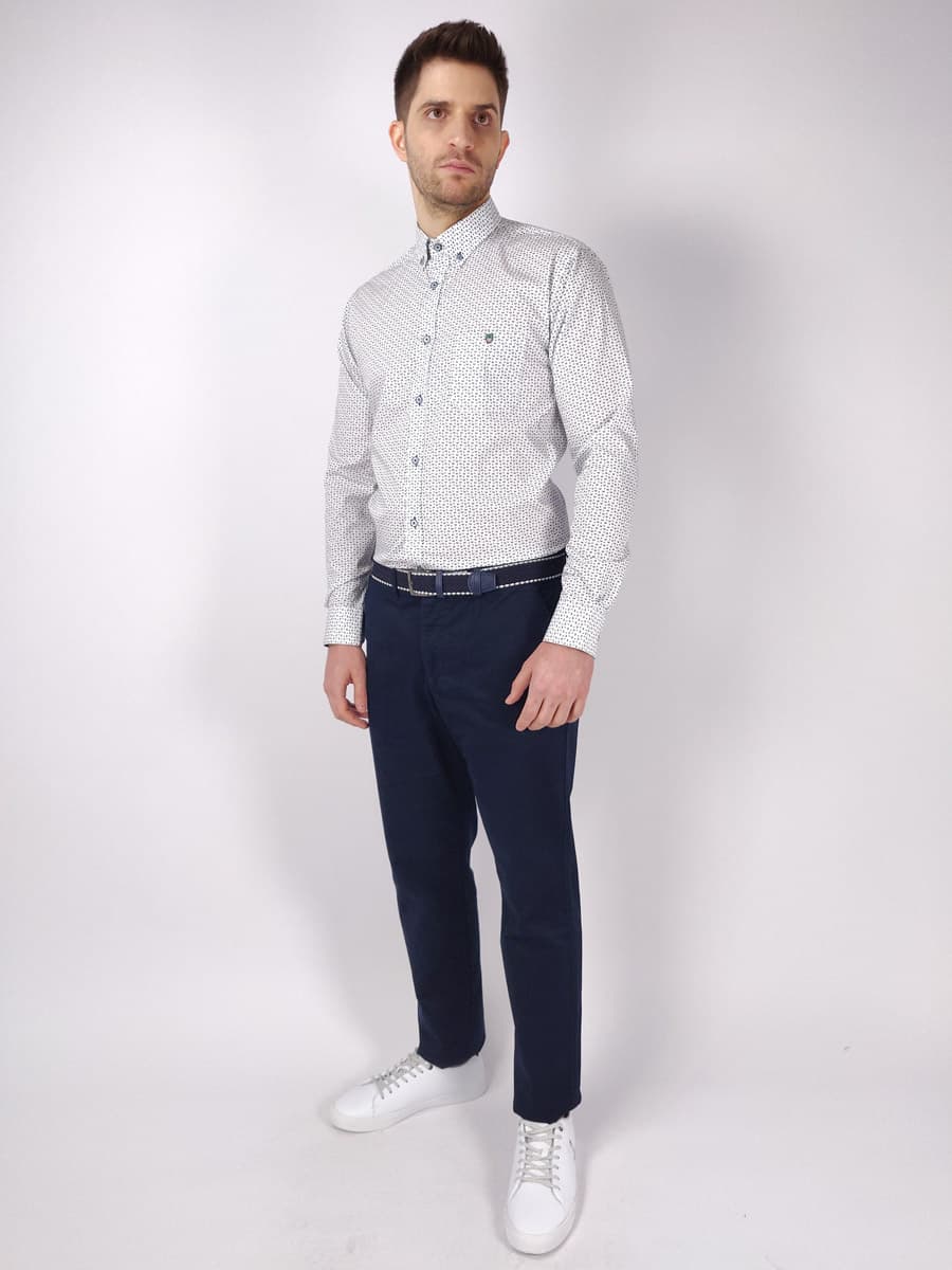 Visconti Πουκάμισο Με Σχέδιο