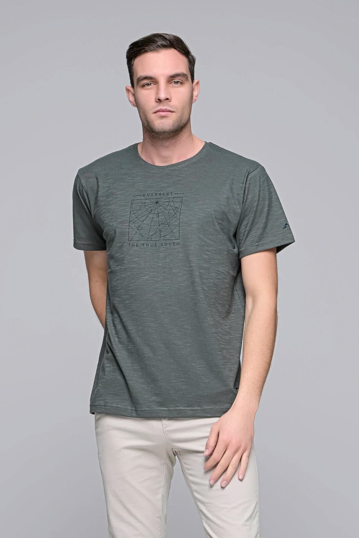 Everbest T-shirt Με Λογότυπο The True South