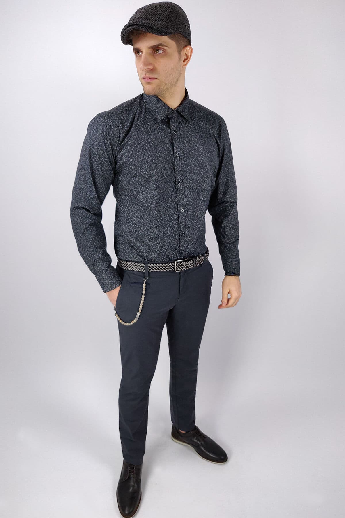 Men's Chino Pants Gio.S Gray