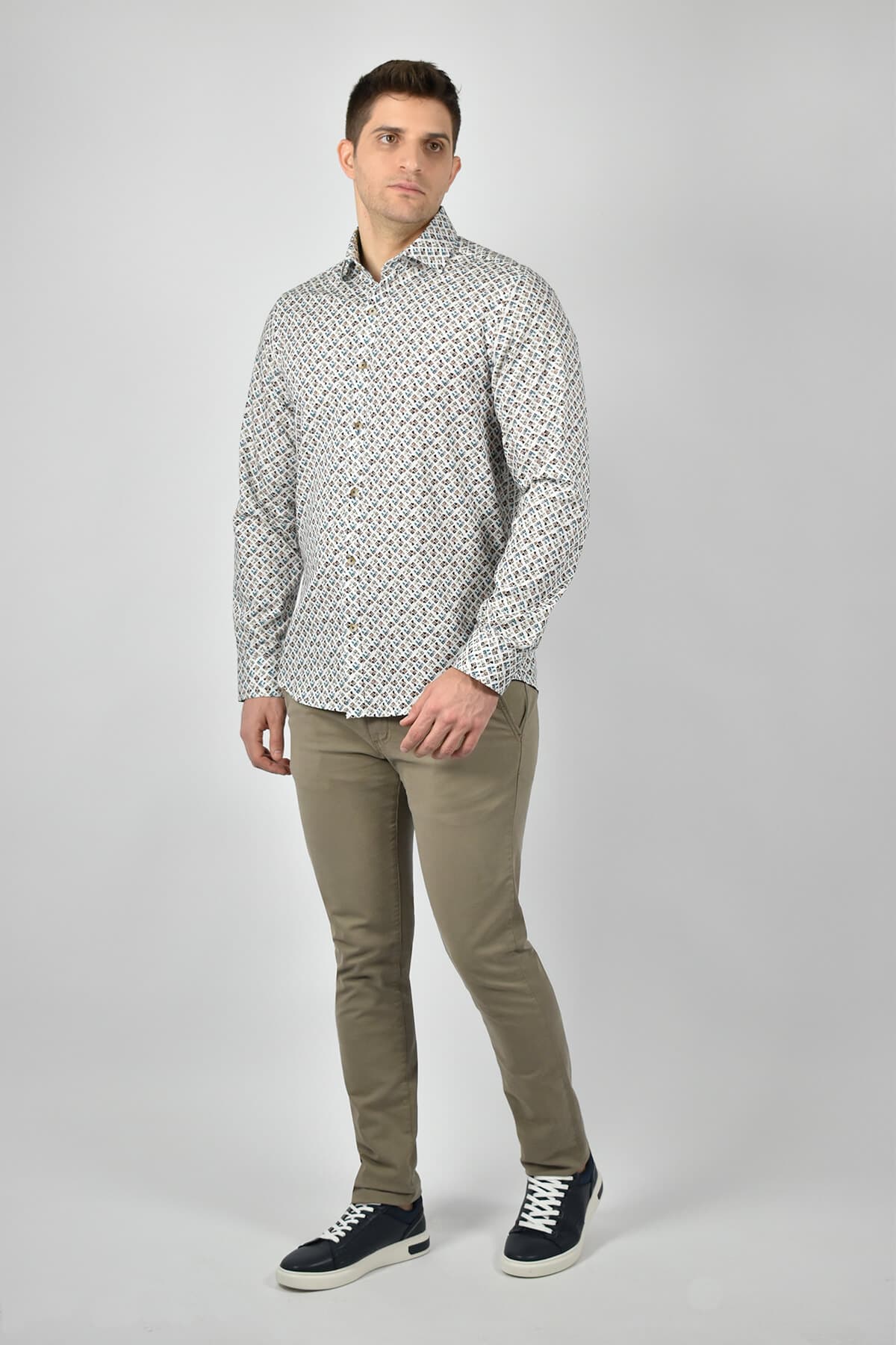 Brand's Πουκάμισο Με Γεωμετρικό Σχέδιο