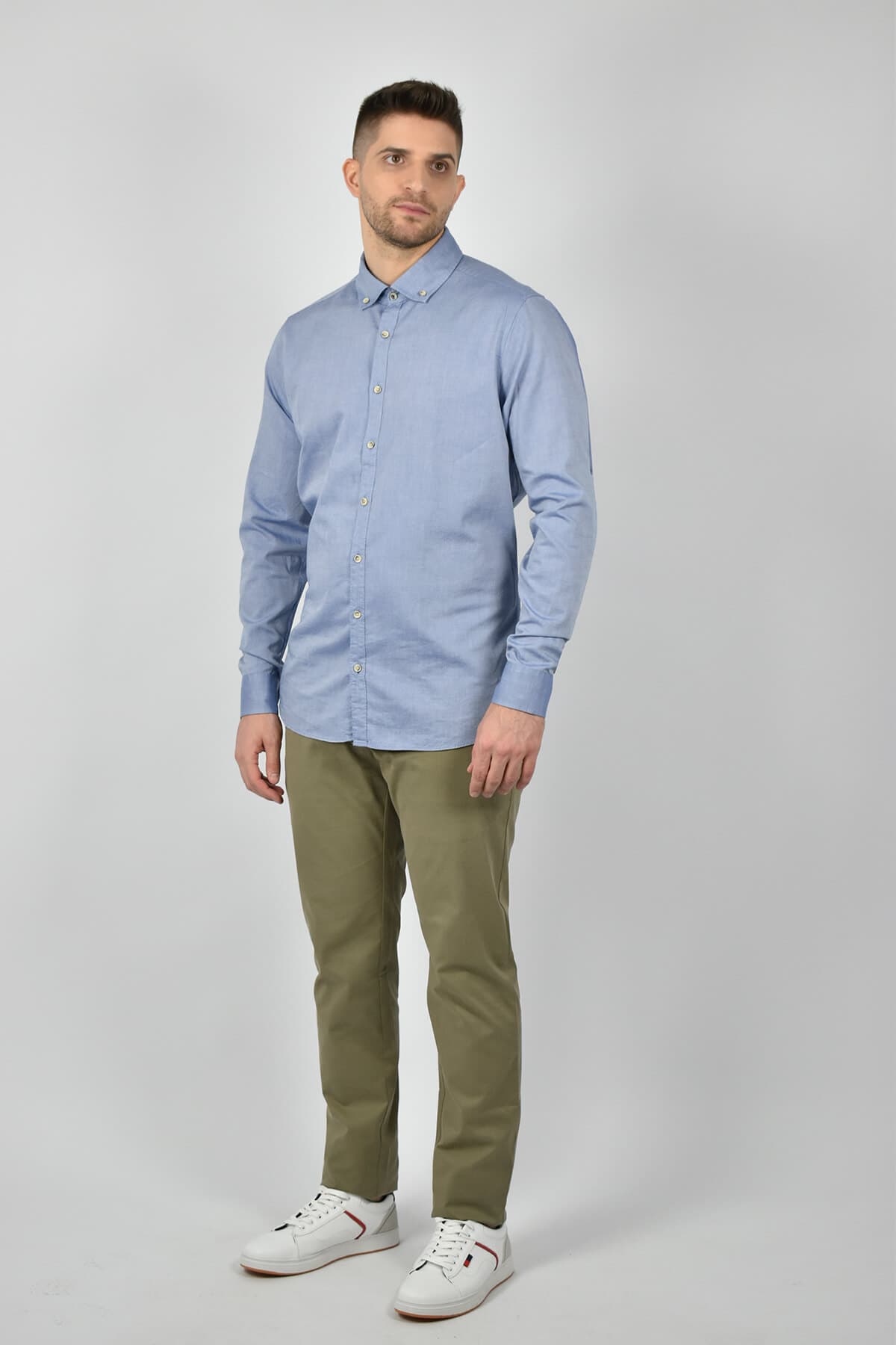 Men's Chino Pants Gio.S Green