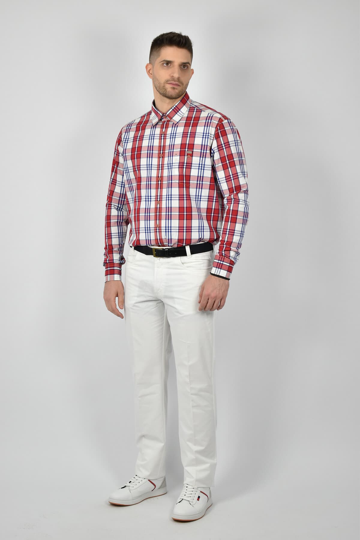 Men's Chino Pants Calamar White