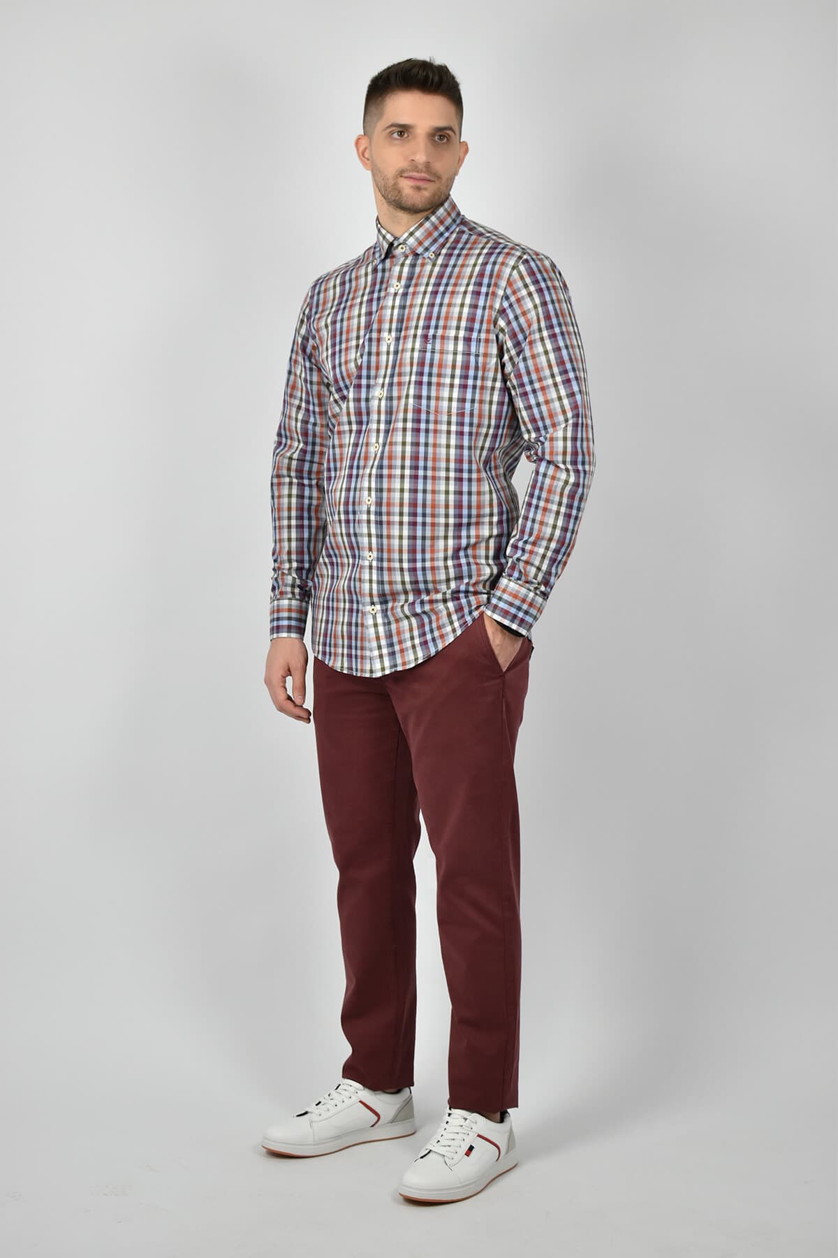 Casa Moda Πουκάμισο Καρό