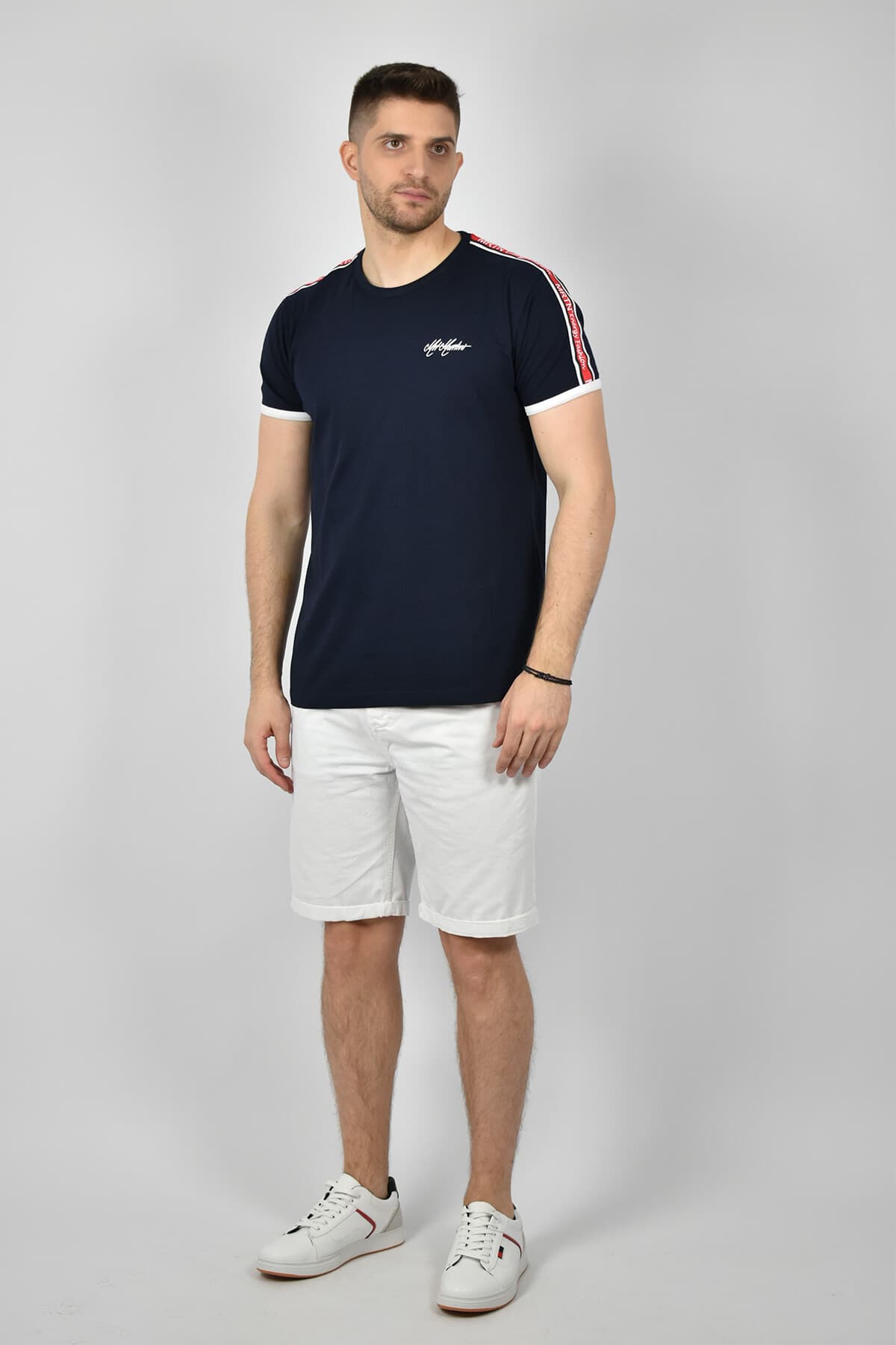 MRT Martini T-shirt Με Ρίγες - Σκούρο‌‌ μπλε - 70687