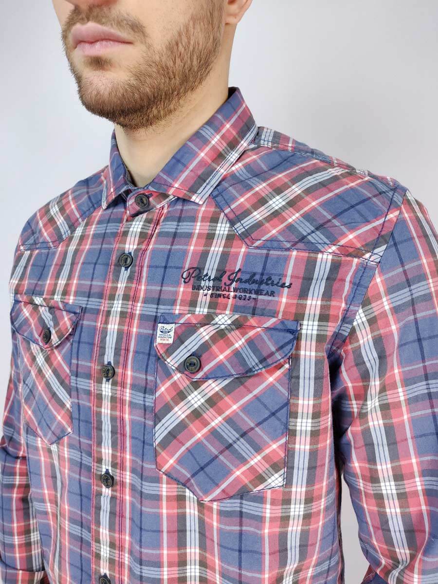 Petrol Industries Πουκάμισο Καρό