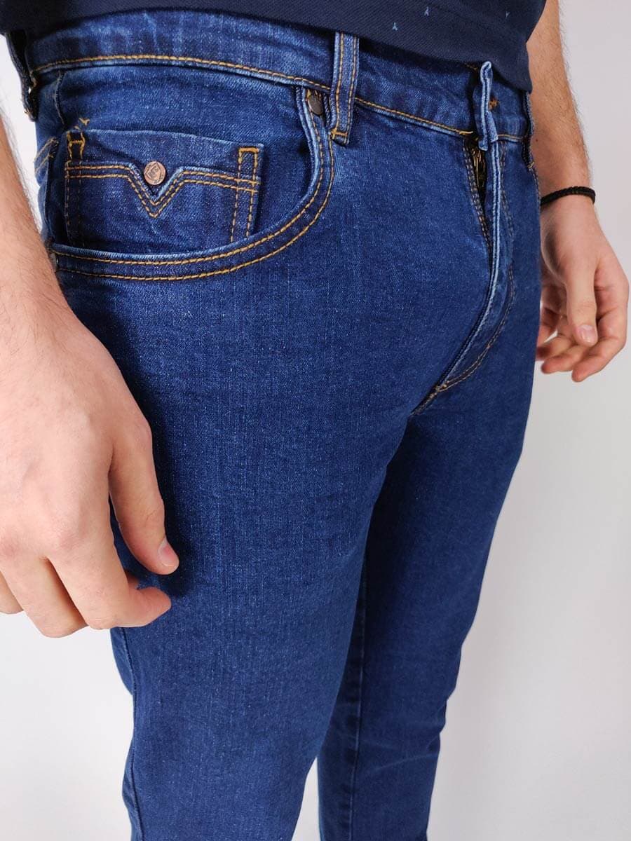 LCDN Τζιν - Σκούρο‌‌ μπλε - APOLO CONFORT LIVER 114B