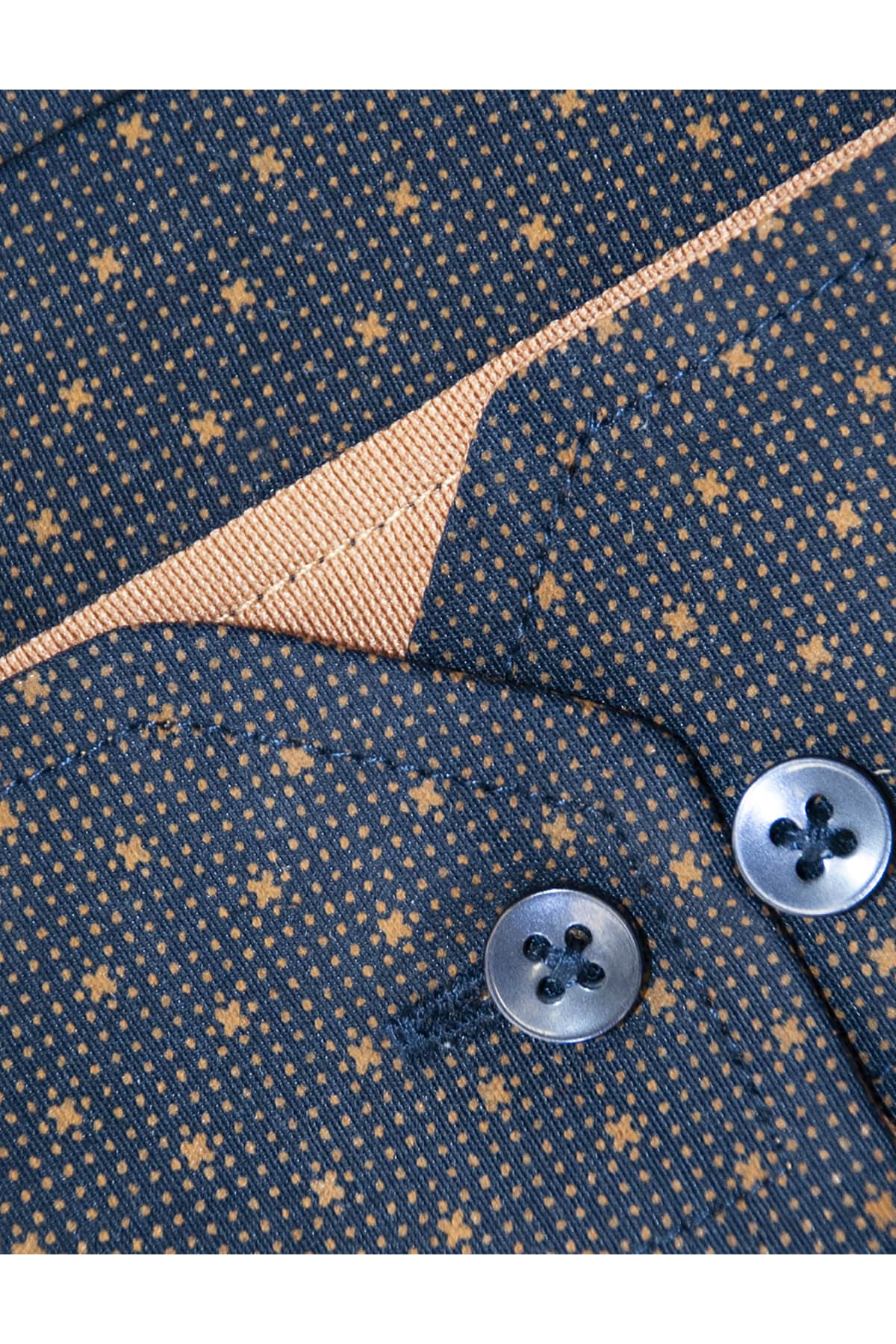 Leonardo Uomo Πουκάμισο Με Μικροσχέδιο