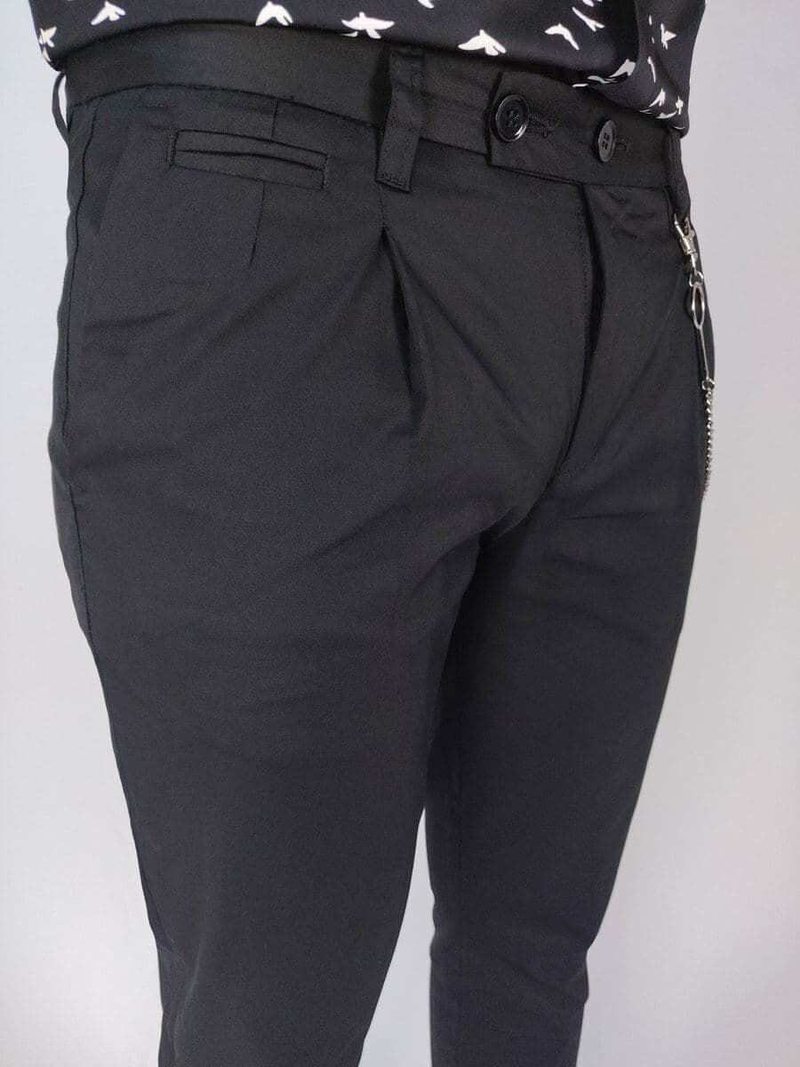 Men's Chino Pants Macan Black