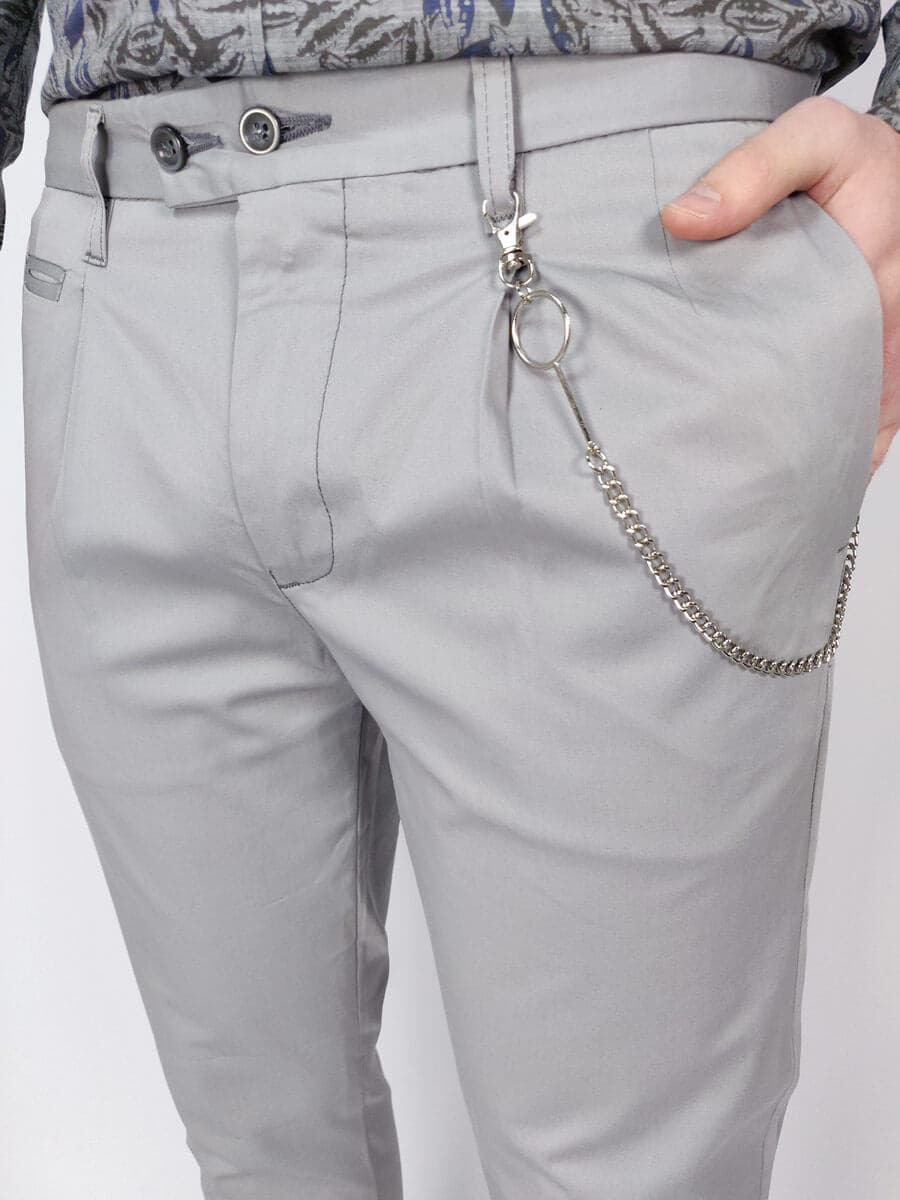Men's Chino Pants Macan Gray