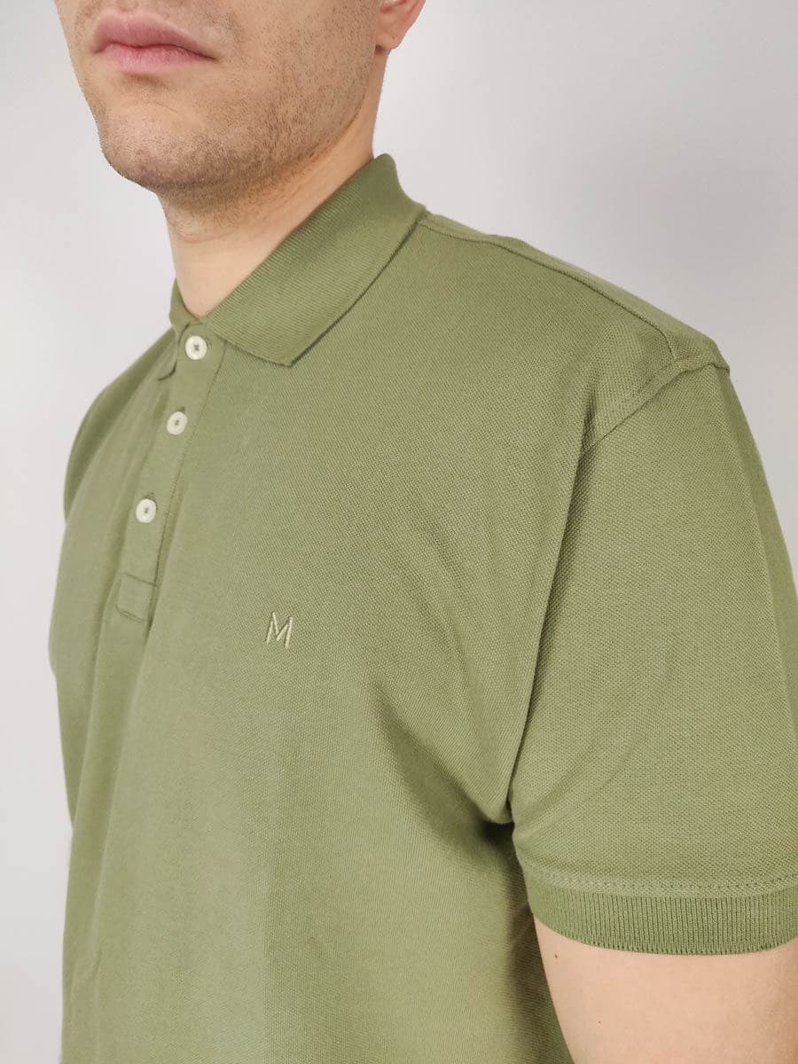 Marcus Μπλούζα Πόλο - Πράσινο - 27-200020 CASPIAN