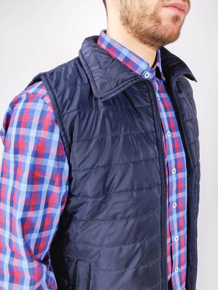 OEM Αμάνικο Μπουφάν - Σκούρο‌‌ μπλε - 25012