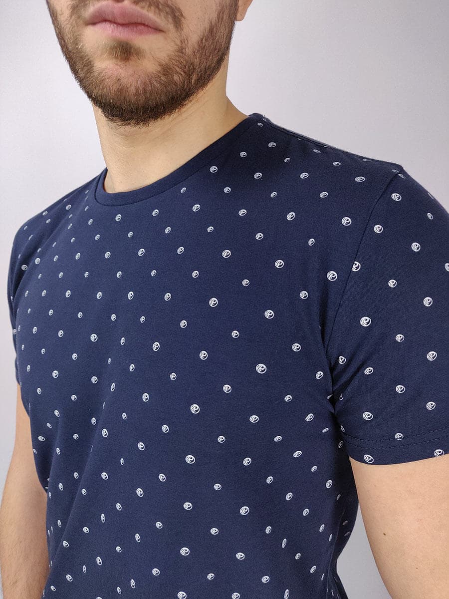 Petrol Industries T-Shirt - Σκούρο‌‌ μπλε