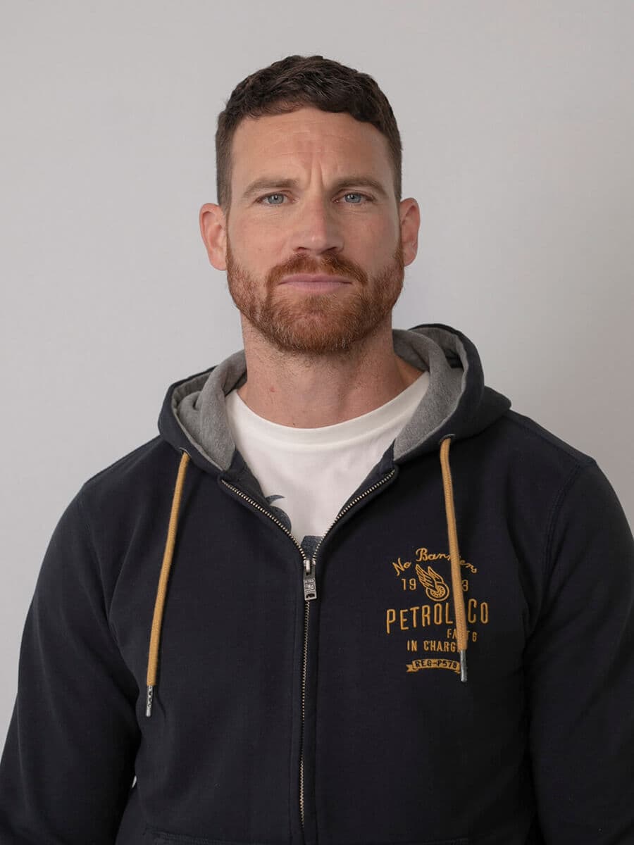 Petrol Industries Ζακέτα Με Κουκούλα - Σκούρο‌‌ μπλε