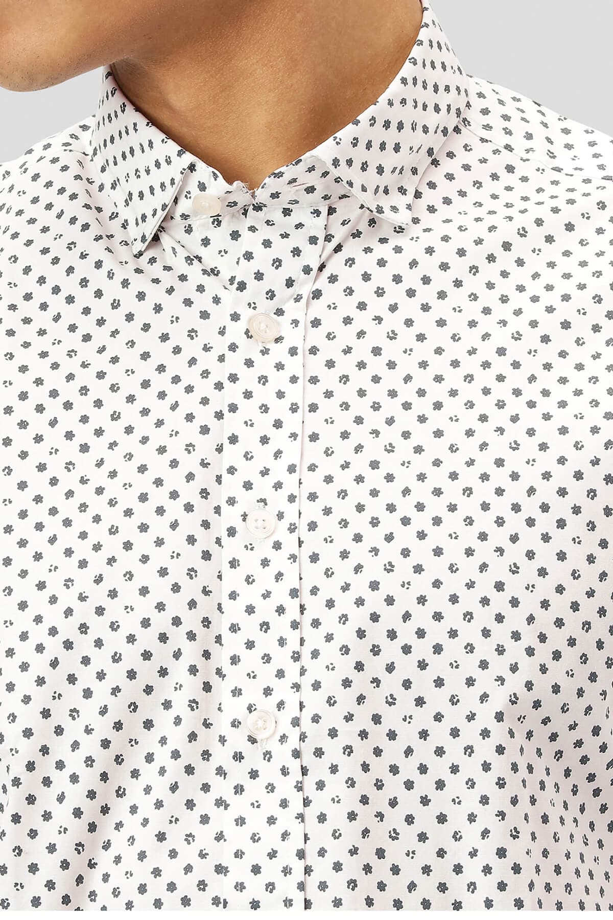 Marcus Πουκάμισο Με Λουλούδια Lomber LS