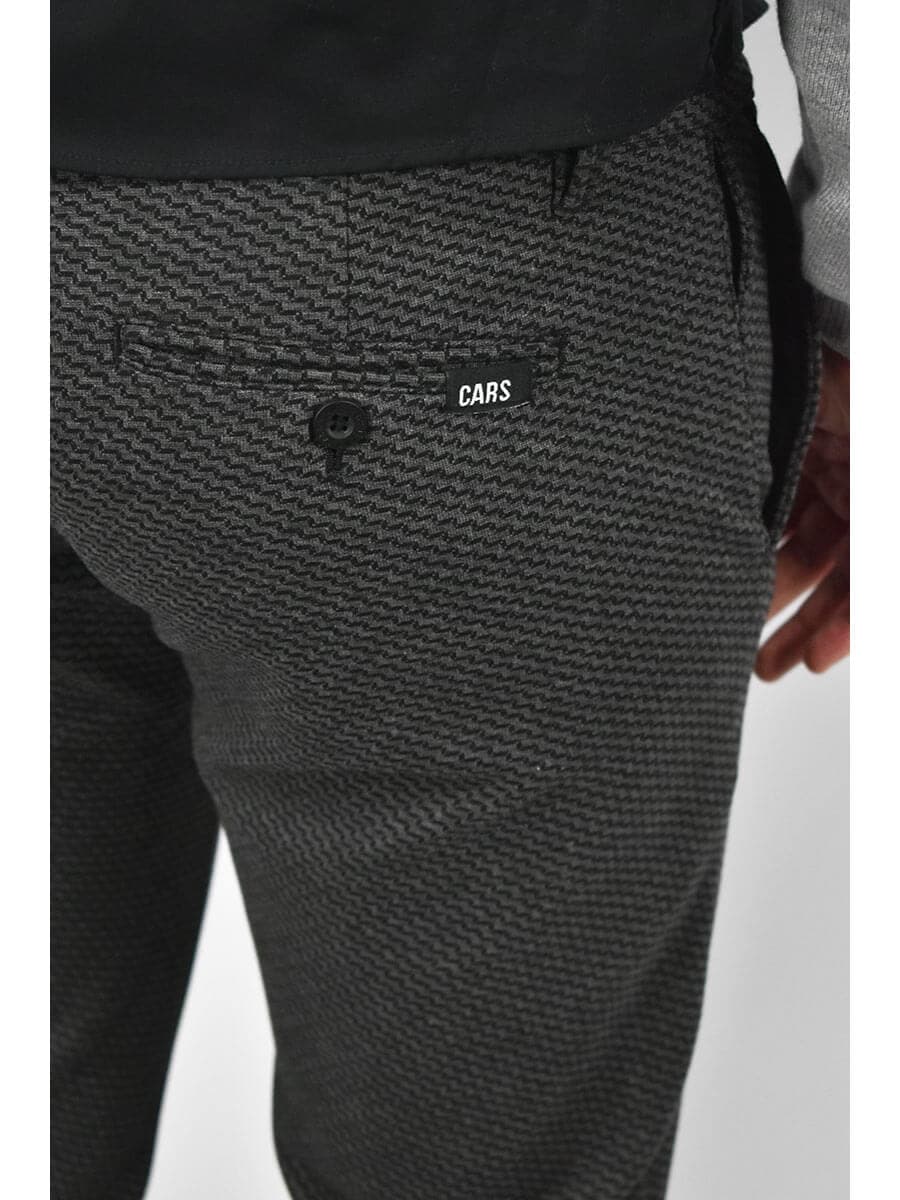 Men's Chino Pants Cars Gray