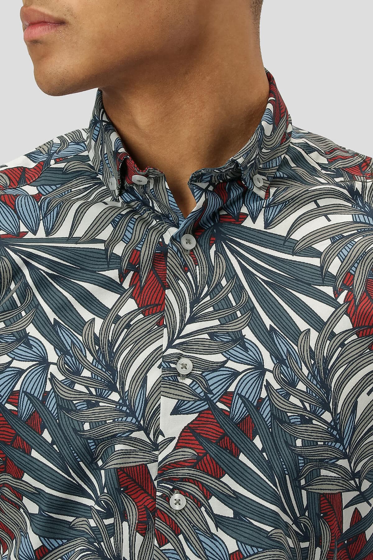 Marcus Πουκάμισο Floral Nigel