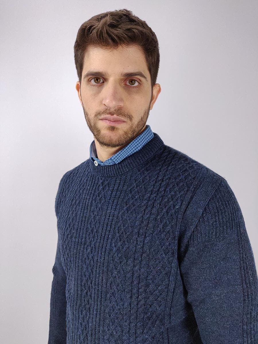 Sportswear Πουλόβερ - Σκούρο‌‌ μπλε - WN8518