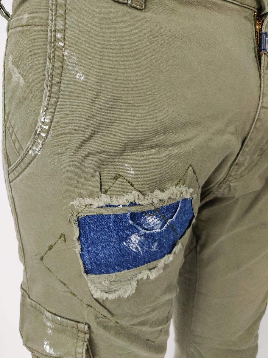 Cover Παντελόνι Cargo - Πράσινο - LOFT 7482